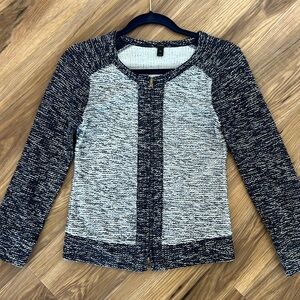 Jcrew faux tweed jacket